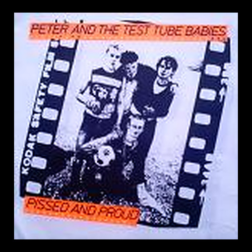 PETER & THE TEST TUBE BABIES - Pissed - Back Patch