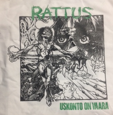 RATTUS - Uskonto - Back Patch
