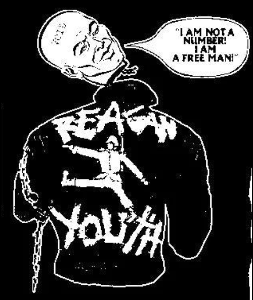 Buy Reagan Youth Shirt | Punk Rock T-Shirts | Crustpunks.com