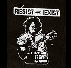 RESIST AND EXIST - Gas Mask - Patch