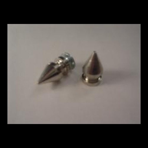 Buy 12mm Round Spikes | Punk Battle Jacket | Crustpunks.com