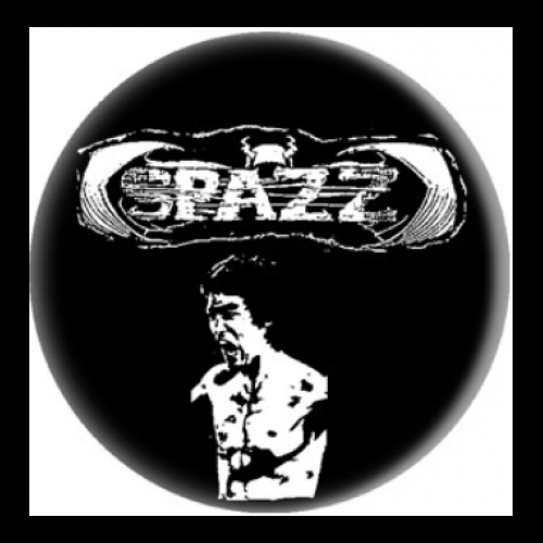 Buy Spazz Button | Punk Band Pins | Crustpunks.com