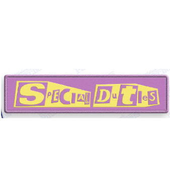 SPECIAL DUTIES - Patch - Embroidered