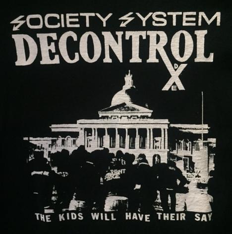 SS DECONTROL - The Kids - Back Patch