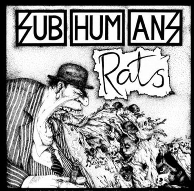 SUBHUMANS - Rats - Patch (Heat Set)