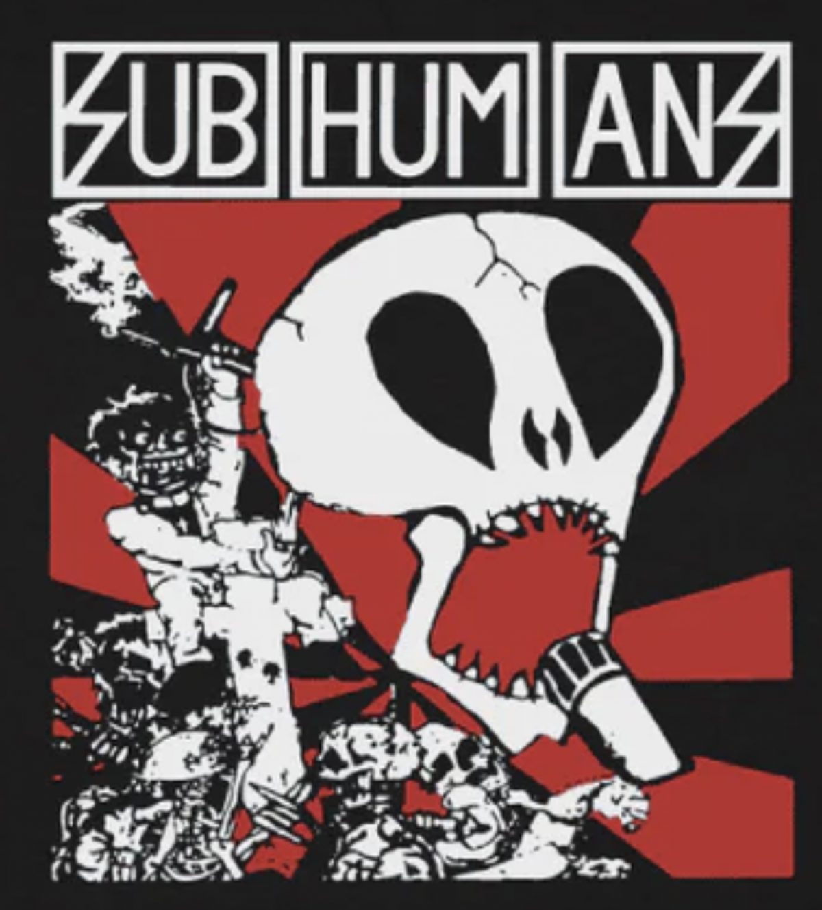 Buy Subhumans Shirt | Punk Rock T-Shirts | Crustpunks.com