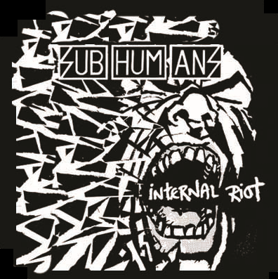 Subhumans - Internal Riot - Button
