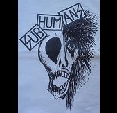 SUBHUMANS - Skull Face - Back Patch