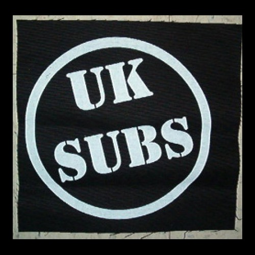 Buy U.K. SUBS Back Patch | Rare Punk Back Patches | Crustpunks.com