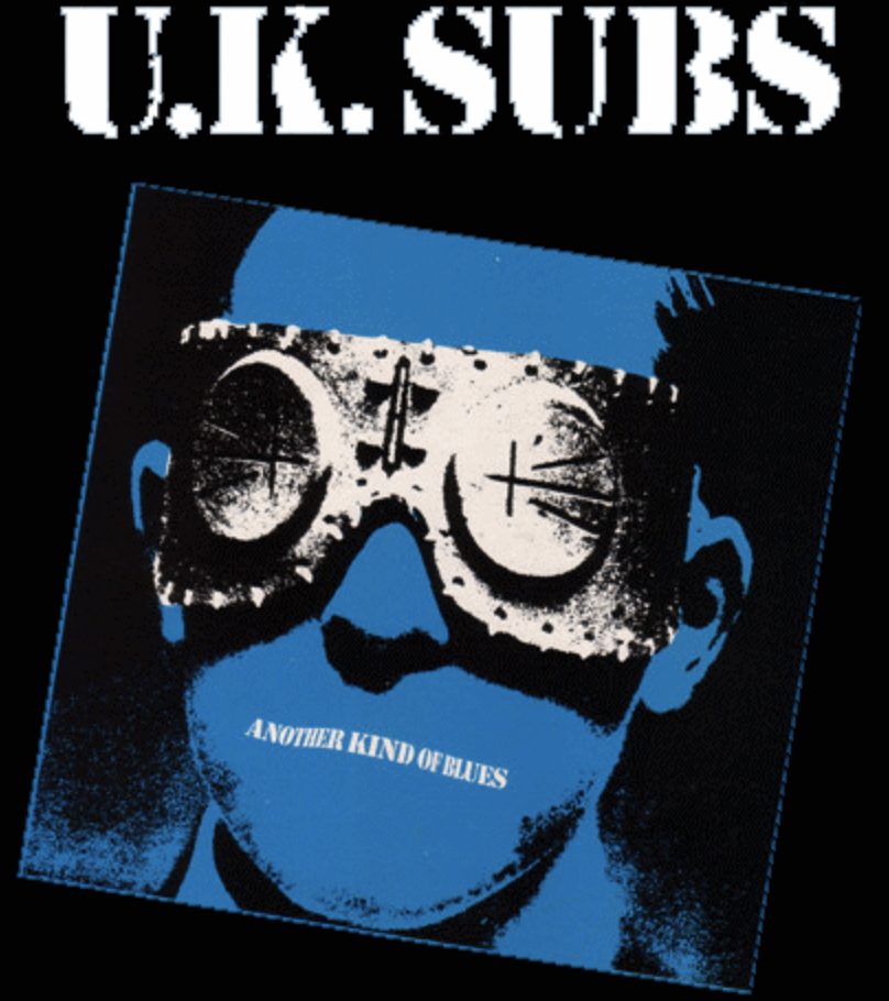 U.K. SUBS - Blues - Back Patch