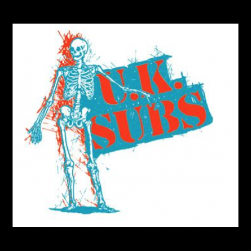 Buy UK SUBS Skeleton Back Patch | Classic Punk Back Patches
