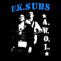 U.K. SUBS - AWOL - Back Patch