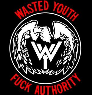 Wasted Youth - Fuck Authority - Shirt